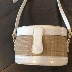 EUC Straw crossbody bag